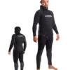 Cressi Fisterra Pro 8mm Open Cell Wetsuit Mens 1 Cressi Fisterra Pro 8mm Open Cell Wetsuit Mens -Free Dive Gears Sales Cressi Fisterra Pro 8mm 2 Piece Open Call Wetsuit Mens