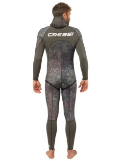 Cressi Seppia 3.5mm Open Cell Wetsuit Mens -Free Dive Gears Sales Cressi Seppia 3.5mm 2 Piece Open Cell Wetsuit Mens Back