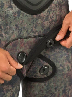 Cressi Seppia 3.5mm Open Cell Wetsuit Mens -Free Dive Gears Sales Cressi Seppia 3.5mm 2 Piece Open Cell Wetsuit Mens Crotch Detail