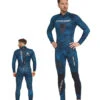 Cressi Tokugawa 3mm 1-Piece Wetsuit Mens 2 Cressi Tokugawa 3mm 1-Piece Wetsuit Mens -Free Dive Gears Sales Cressi Tokugawa 3mm 1 Piece Suit Mens