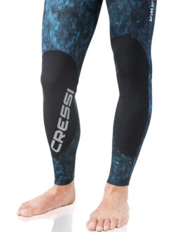 Cressi Tokugawa 3mm 1-Piece Wetsuit Mens 23 Cressi Tokugawa 3mm 1-Piece Wetsuit Mens -Free Dive Gears Sales Cressi Tokugawa 3mm 1 Piece Suit Mens Knee Pads Detail