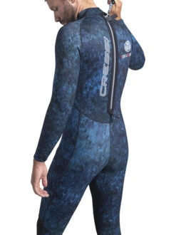 Cressi Tokugawa 3mm 1-Piece Wetsuit Mens 33 Cressi Tokugawa 3mm 1-Piece Wetsuit Mens -Free Dive Gears Sales Cressi Tokugawa 3mm 1 Piece Suit Mens Zip
