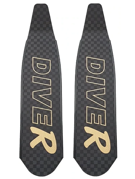 DiveR Freediving Fin Blades - Carbon Ultra 3 DiveR Freediving Fin Blades - Carbon Ultra