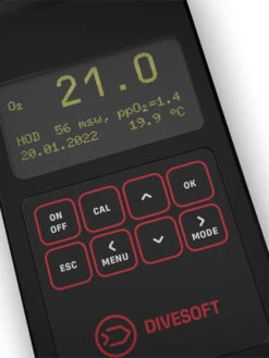 Divesoft Solo Nitrox Analyser 29 Divesoft Solo Nitrox Analyser -Free Dive Gears Sales Divesoft Solo Nitrox Analyser Display