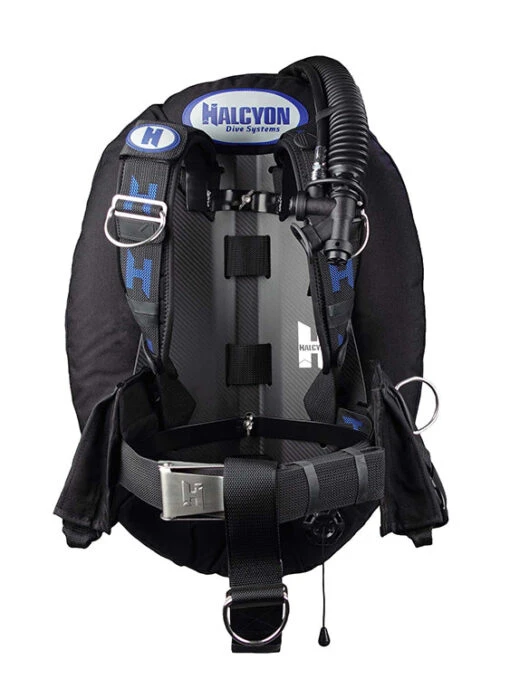Halcyon Adventure Pro Carbon Fibre Backplate Wing System -Free Dive Gears Sales Halcyon Adventure Pro Carbon Fibre Backplate Wing System