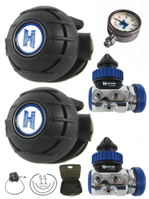 Halcyon Aura Backmount Tech Diver Regulator Set 4 Halcyon Aura Backmount Tech Diver Regulator Set -Free Dive Gears Sales Halcyon Aura Tech Diver Regulator Set 614e0300 7cb2 45b9 afea 16dee5a94ee8