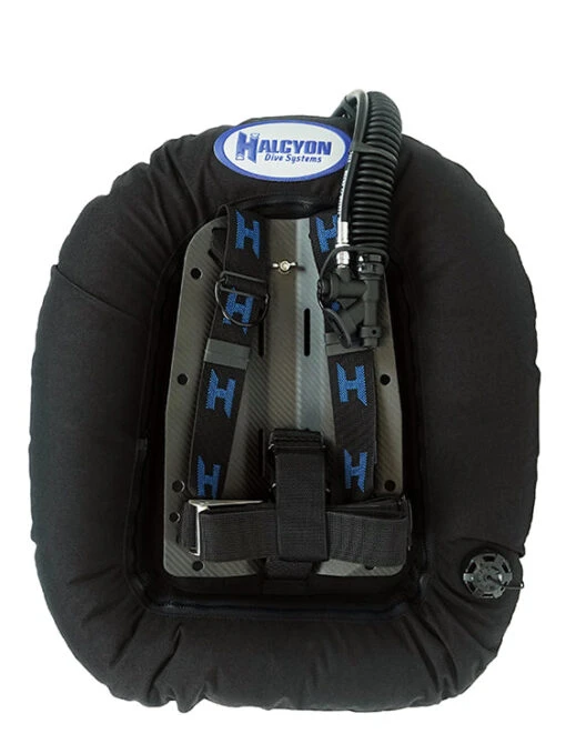 Halcyon Element Carbon Fibre Twin Backplate And Wing System 1 Halcyon Element Carbon Fibre Twin Backplate And Wing System -Free Dive Gears Sales Halcyon Element Twin 40lb Backplate and Wing System