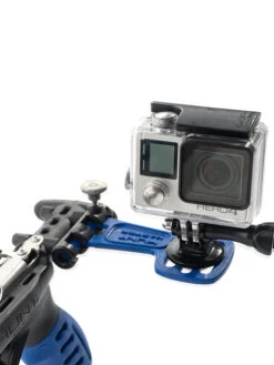 Huntmaster GoPro And Compact Camera Mount -Free Dive Gears Sales Huntmaster GoPro and Compact Camera Mount Installed
