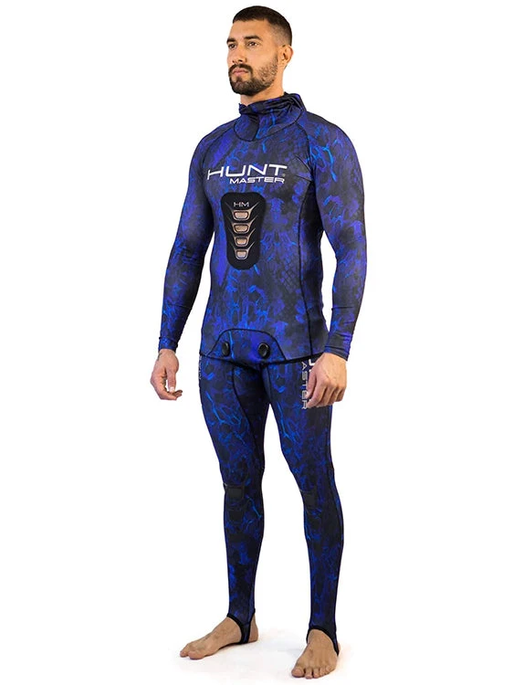 Huntmaster Hooded Spearfishing Rashguard 2-Piece Camo Suit Unisex 12 Huntmaster Hooded Spearfishing Rashguard 2-Piece Camo Suit Unisex - Image 10