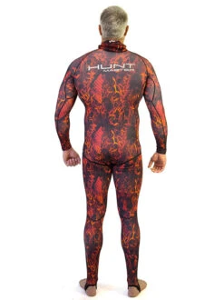 Huntmaster Hooded Spearfishing Rashguard 2-Piece Camo Suit Unisex 34 Huntmaster Hooded Spearfishing Rashguard 2-Piece Camo Suit Unisex -Free Dive Gears Sales Huntmaster Hooded Spearfishing Rashguard 2 Piece Suit with Chest Pad Camo Unisex Red Back