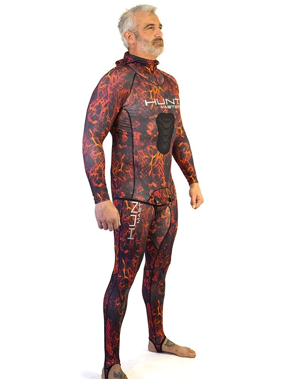 Huntmaster Hooded Spearfishing Rashguard 2-Piece Camo Suit Unisex 17 Huntmaster Hooded Spearfishing Rashguard 2-Piece Camo Suit Unisex - Image 15