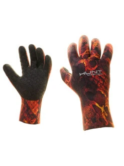 Huntmaster Burnum Neoprene 3.5mm Gloves Camo Series -Free Dive Gears Sales Huntmaster Neoprene 3.5mm Gloves Camo Series Red