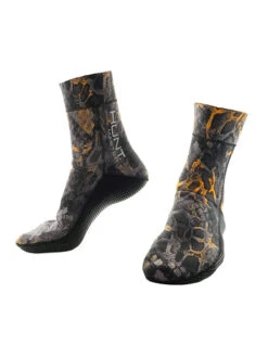 Huntmaster Burnum Neoprene 3.5mm Socks Camo Series -Free Dive Gears Sales Huntmaster Neoprene 3.5mm Socks Camo Series Blaze
