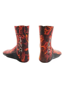 Huntmaster Burnum Neoprene 3.5mm Socks Camo Series -Free Dive Gears Sales Huntmaster Neoprene 3.5mm Socks Camo Series Red Back