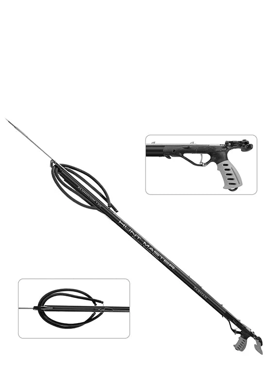 Huntmaster Tasman Aluminium Open Head Speargun Black 4 Huntmaster Tasman Aluminium Open Head Speargun Black - Image 2