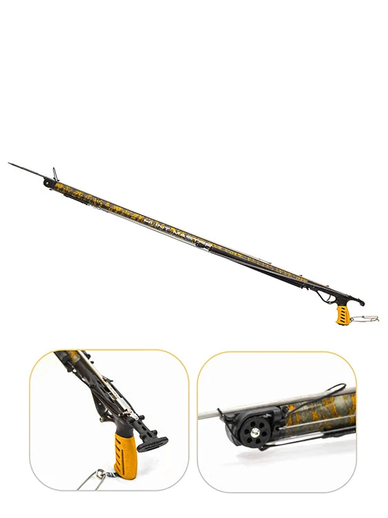 Huntmaster Wigun Aluminium Invert Roller Speargun Camo Series Blaze Camo 4 Huntmaster Wigun Aluminium Invert Roller Speargun Camo Series Blaze Camo - Image 2