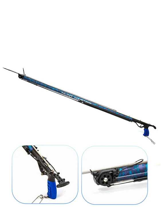 Huntmaster Wigun Aluminium Invert Roller Speargun Camo Series Blue Camo 4 Huntmaster Wigun Aluminium Invert Roller Speargun Camo Series Blue Camo - Image 2