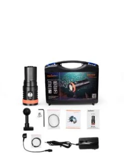 Orcatorch D910V 5000 Lumen Video Light -Free Dive Gears Sales Oractorch D910V Video Light Package