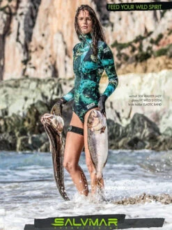 Salvimar Sea Walker Lady 3.5mm Wetsuit 11 Salvimar Sea Walker Lady 3.5mm Wetsuit -Free Dive Gears Sales Salvimar Seawalker 3.5mm Spearfishing Suit Ladies Lifestyle Top Only
