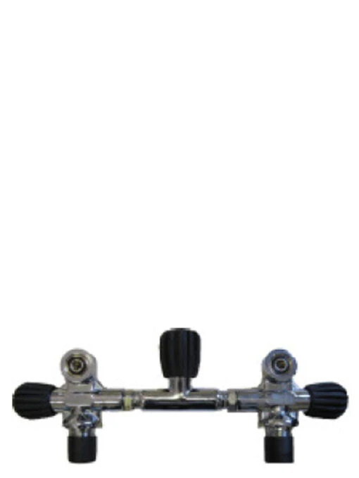 San-o-Sub 232Bar DIN/Yoke Manifold (150, 192, 212mm) -Free Dive Gears Sales San O Sub Isolation Manifold DIN Yoke