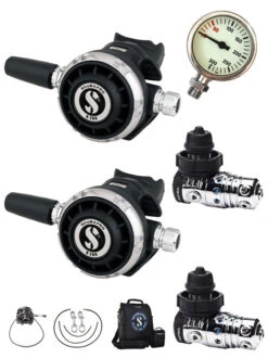 Scubapro MK25 Evo / G260 Backmount Tech Diver Regulator Set